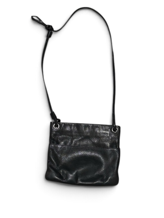 margot Handbags - Margot New York Black Pebbled Leather Crossbody Bag